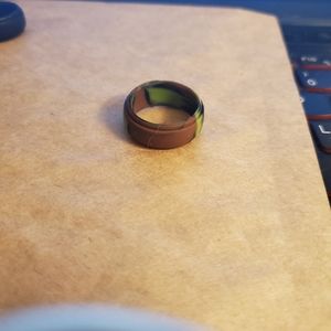 Size 8 Silicone Wedding Band UNISEX LGBTQ